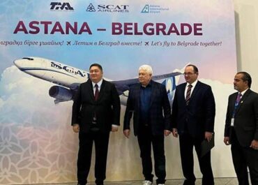 Астана мен Белград арасында тікелей әуе қатынасы ашылды.
