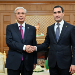 Встреча президентов Казахстана и Туркменистана