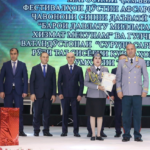 Церемония награждения победителей конкурса «Солдатская песня» и культурно-развлекательное мероприятие в рамках Фестиваля дружбы офицеров и призывников