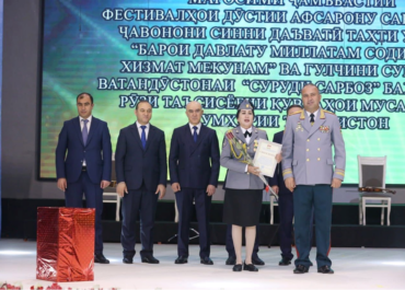 Церемония награждения победителей конкурса «Солдатская песня» и культурно-развлекательное мероприятие в рамках Фестиваля дружбы офицеров и призывников
