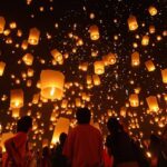 В Китае зажгли огни крупнейшего фестиваля фонарей