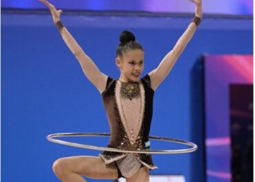 Казахстанские гимнастки взяли золото и серебро на международном турнире в Астане