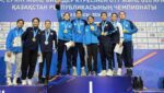 Алматылық балуандар Қазақстан чемпионатында командалық алтын медаль жеңіп алды.
