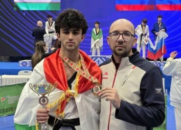 Таджикский таэквондист Абдуджафари Баходур завоевал золото на международном турнире в Минске