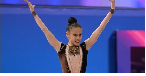 Казахстанская гимнастка завоевала золото на турнире в Афинах