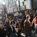 Нью-Йоркте Иранға жасалған шабуылдарға қарсы наразылық акциясы өтті.