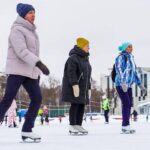 В «Лужниках» прошел зимний праздник в ретростиле