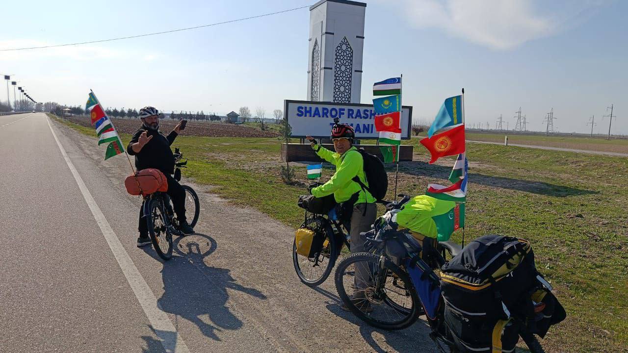 Велокараван Дружбы: Команда Silk Road Reload («Перезагрузка Шёлкового пути») на дорогах Центральной Азии