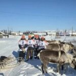 На Чукотке прошла традиционная гонка на оленьих упряжках «Ръилет»