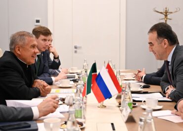 Встреча Министра энергетики и водных ресурсов Республики Таджикистан с Главой Республики Татарстан