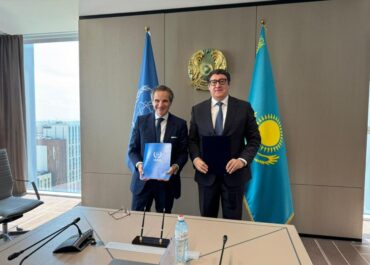 Казахстан и МАГАТЭ подписали Дорожную карту сотрудничества до 2036 года