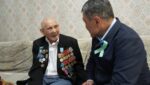 Глава казахстанских Минвод поздравил со столетием ветерана войны
