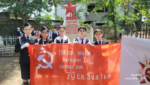 Память в действии: в Худжанде школьники благоустроили братские могилы советских солдат