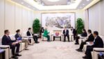 Министр культуры Ольга Любимова встретилась с президентом Медиакорпорации Китая Шэнь Хайсюном