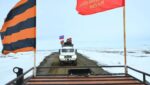 На Чукотке впервые в мире провели «Бессмертный полк» на вездеходах