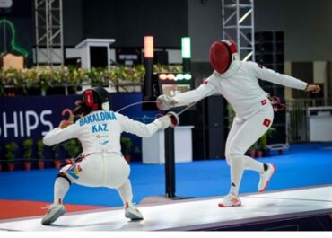 Шпажистки Казахстана уступили Южной Корее в 1/8 финала чемпионата мира