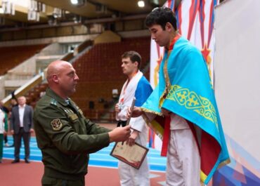 Казахстанские армейские рукопашники взяли второе место на чемпионате Содружества Независимых Государств