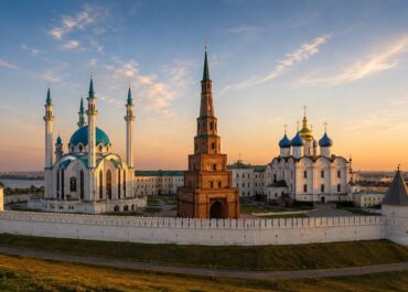 Казань: город, где мечеть и православный собор стоят за одной стеной