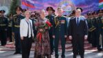 Центральный военный оркестр Минобороны России выступил с концертом в Российско-Таджикском (Славянском) университет