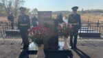 В Таразе открыли обновлённый мемориал советским воинам